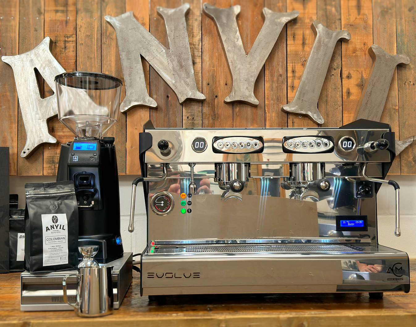 Evolve Commercial 2 Group Espresso Machine Package UK